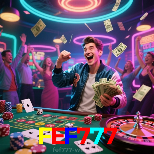 Jogue no FEF777: slots, roleta e cassino ao vivo